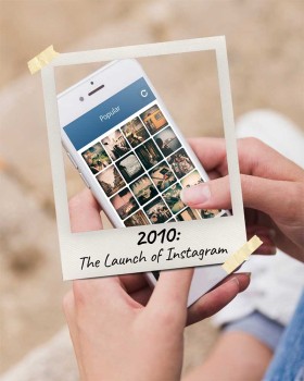 2010 the launch of Instagram