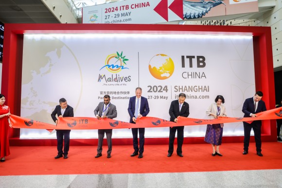 ITB China 2024 Ribben Cutting Opening Tour