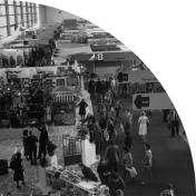 Foto der Messebesucher 